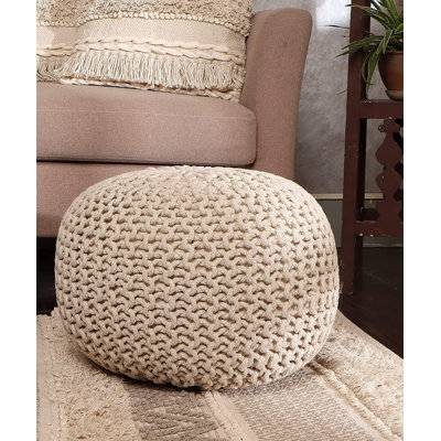 Ignazia Upholstered Pouf