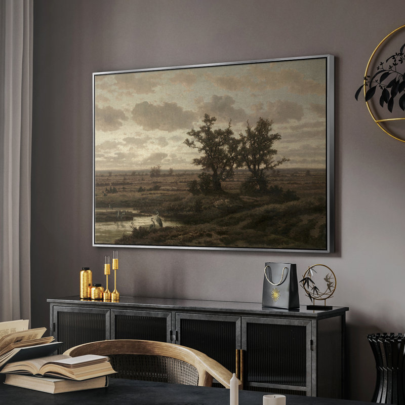 "Vintage Landscape - CDLX" sur toile, H 17 po x l 25 po