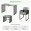 4 - Person Patio Dining Set with Rectangular Table