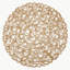 Geoghegan Woven Paper Solid Colour Round Placemat-1945321524