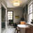 French Vintage Dimmable LED Schoolhouse Semi Flush Mount