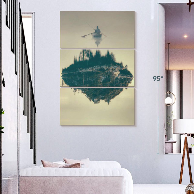 Kelan Afterburn, 74" H x 48" W