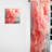 Cullman Pink Polar Radiance Smoke I - Modern Curtain - Velvet Room Darkening - 1 panel-16016754
