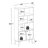 Breux Guthmar Mid-Century Modern Bookcase With Six Shelves And Two Doors-1279146036