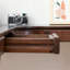 Bureau d'angle en bois massif-766169162