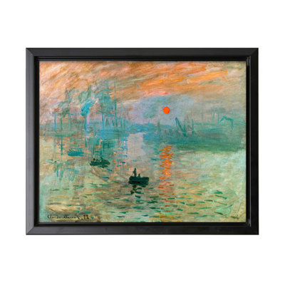 Claude Monet - Impression Sunrise No2
