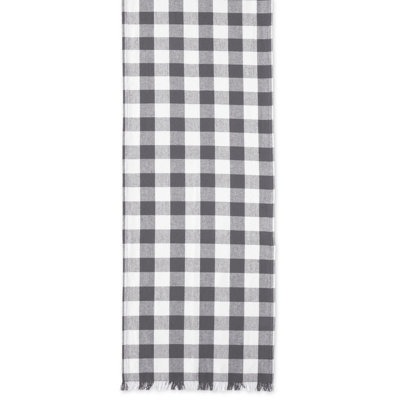 Laszlo Gingham 100% Cotton Table Runner