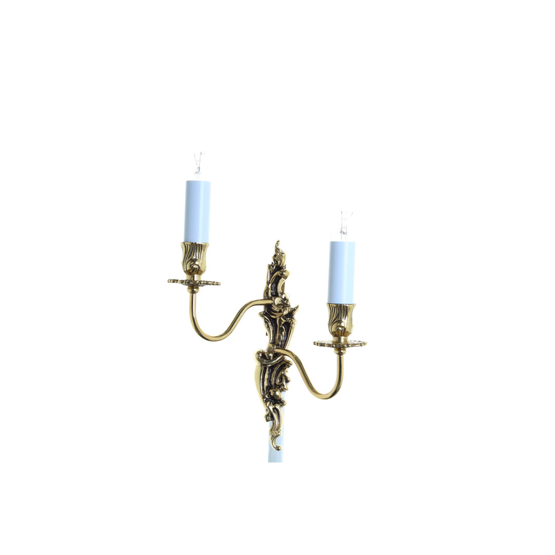 Mayflower 2-Light Candle Wall Light