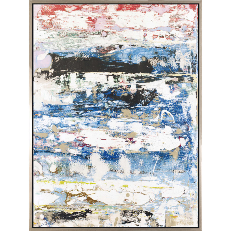 Day At The Beach I Painting, 48" H x 36" W