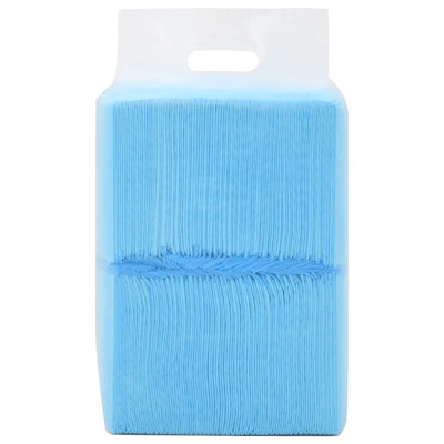 Ensemble de 200 tapis pour chiots jetables bleu et blanc