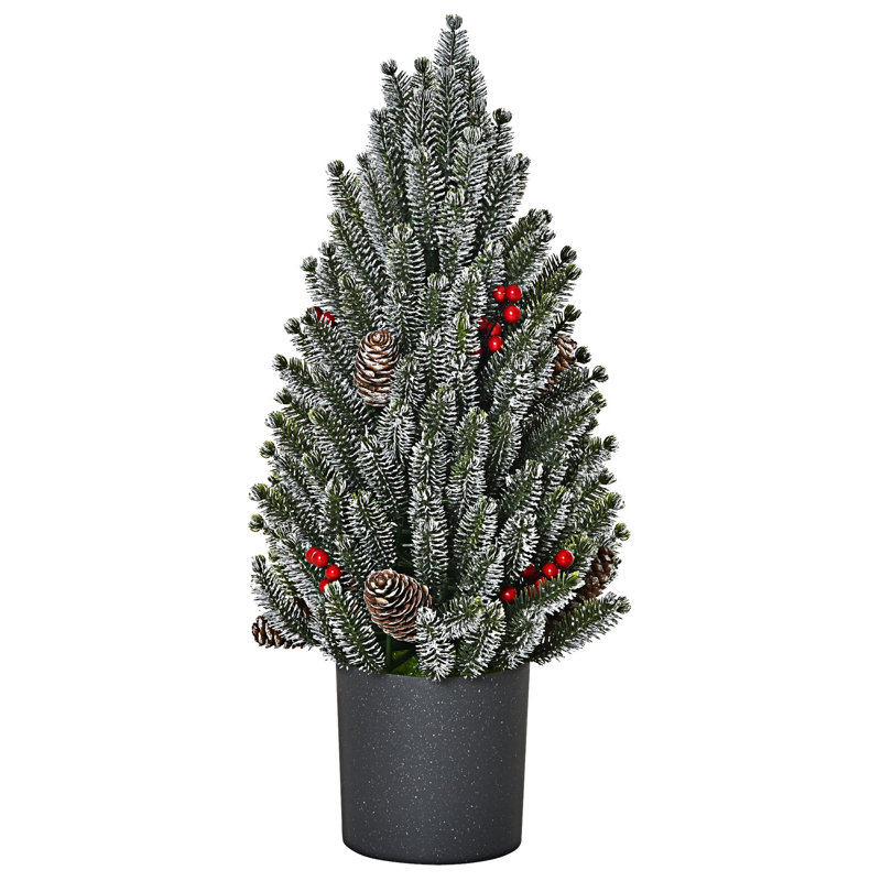 Arbre de Noël artificiel miniature non illuminé