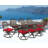 Andromede 8 - Person Patio Dining Set with Rectangular Table , Cushions Included-2117378078
