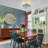 Pritee Glass Semi Flush Mount