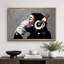 Pop Urban Street "Banksy Thinge Monkey With Head écouters-97558845-97558848-119460985
