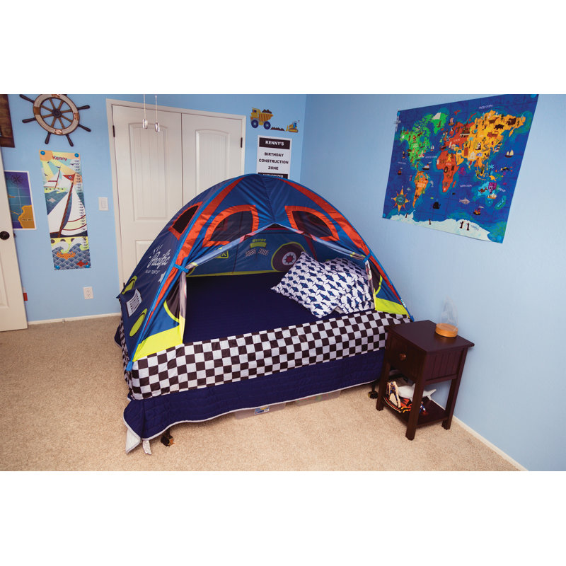 Pacific Play Tents Indoor Polyester Play Tent, Twin Bed Tent
