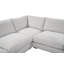 Ludwig 5-piece Upholstered Fabric Sectional Sofa