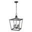 Luminaire suspendu géométrique à 4 lumières Rancourt-127986181