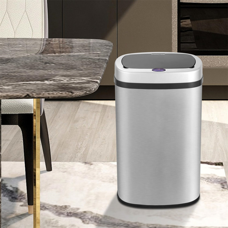 Roderik Metal Kitchen Trash Can - 219.55L