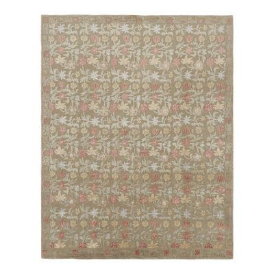 One-of-a-Kind No Hand Knotted Area Rug