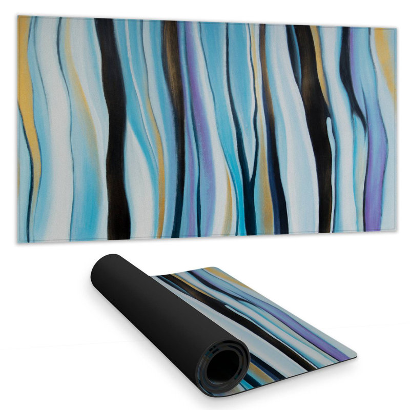 Blue mood - 15.75"x31.50" Desk mat