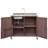39.4" Outdoor Kitchen Island With Sink-1799635905