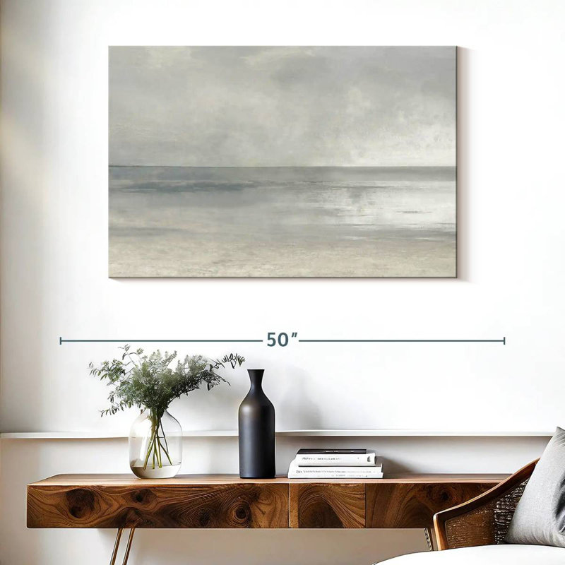 Avery Pastel Seascape II, H 26 po x l 39 po