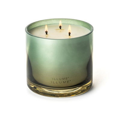 ILLUME Beautifully Done Baltic Glass Candle, Hinoki Sage
