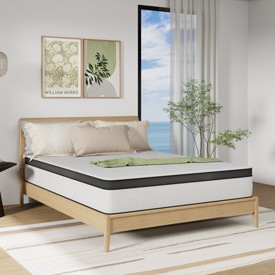 10" Medium Memory Foam Hybrid Mattress– 10-Year Warranty, CertiPUR-US, OEKO-TEX Certified