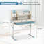 Bureau d'étude à hauteur réglable pour enfants avec bureau inclinable pour enfants de 3 à 12 ans-1555633539