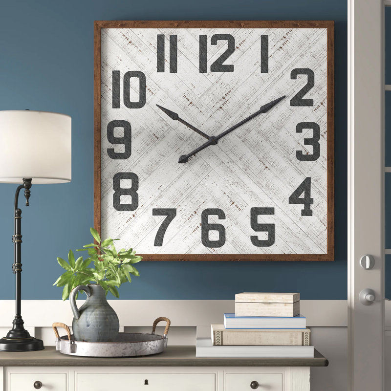 Wall Clock, White