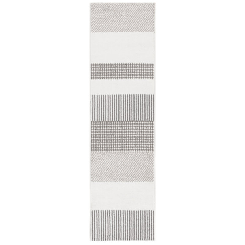 Moindou Performance Striped Rug, Runner 2'2" x 8'