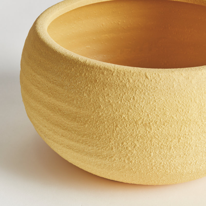 ANDERSON DECORATIVE BOWL, Mustard