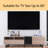 19.7" Tall Tv Stand With Drawers And Open Storage For Tv Up To 80"-189910698