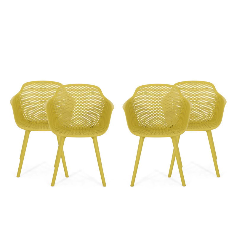 Chaise de terrasse Artha, Jaune