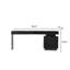 Table de bureau 86,61 po-250801292