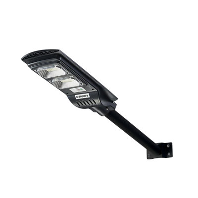 1 - Head LED Solar Powered Dusk to Dawn Outdoor Security Area Light with Motion Sensor