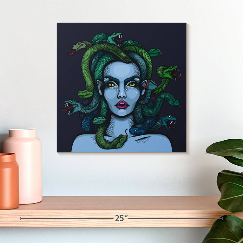Kelan Medusa The Gorgon, H 16 po x l 16 po