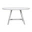 Agno 56" Pine Solid Wood Trestle Dining Table