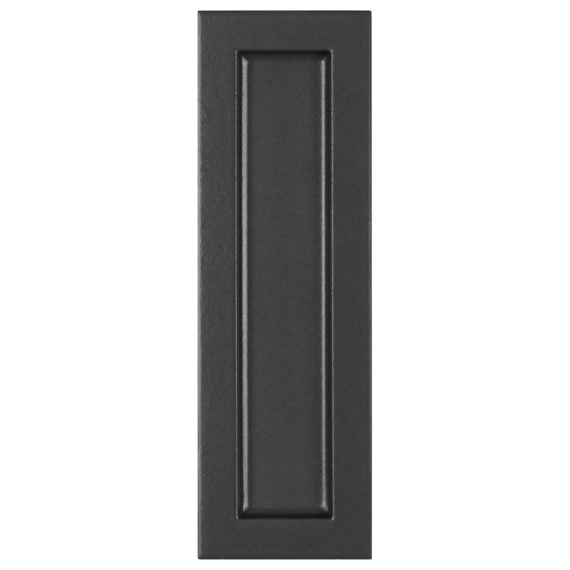 Arlo 3X11 3D Matte Ceramic Wall Tile, Black