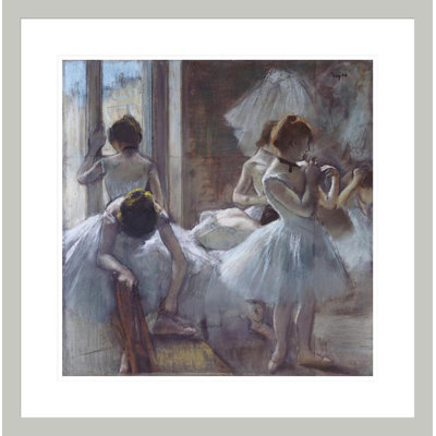 «The Ballet Class» par Edgar Degas, impression giclée encadrée
