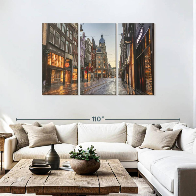 Syd Leidsestraat Street, 48" H x 74" W