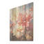 Bouquet de jonquilles roses et blanches - Jonquilles, art mural sur bois de pin naturel-1784190729