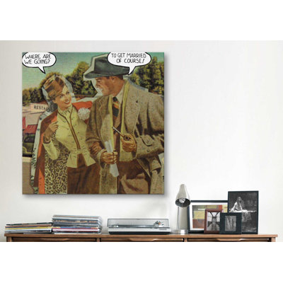 «Where Are We Going» par Luz, impression sur toile tendue