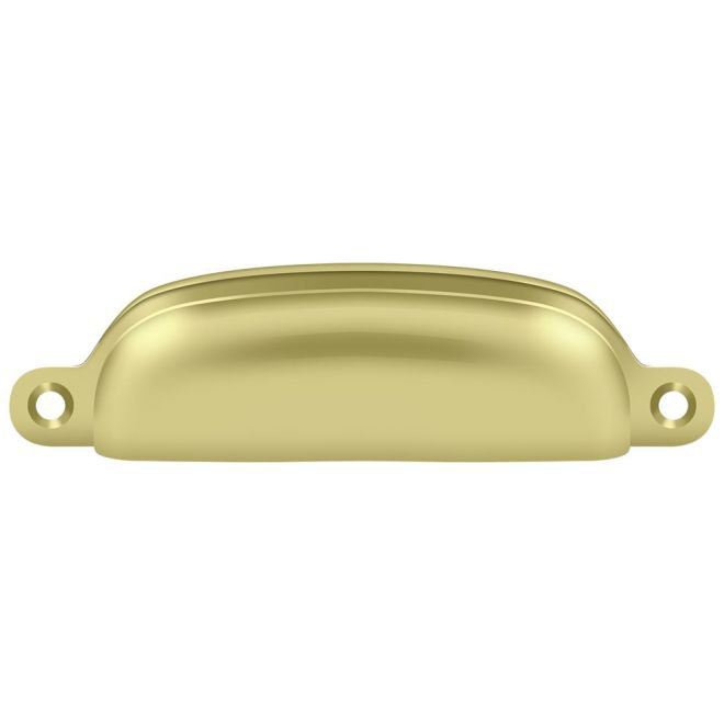 1 Center to Center Bar Pull, Polished Brass