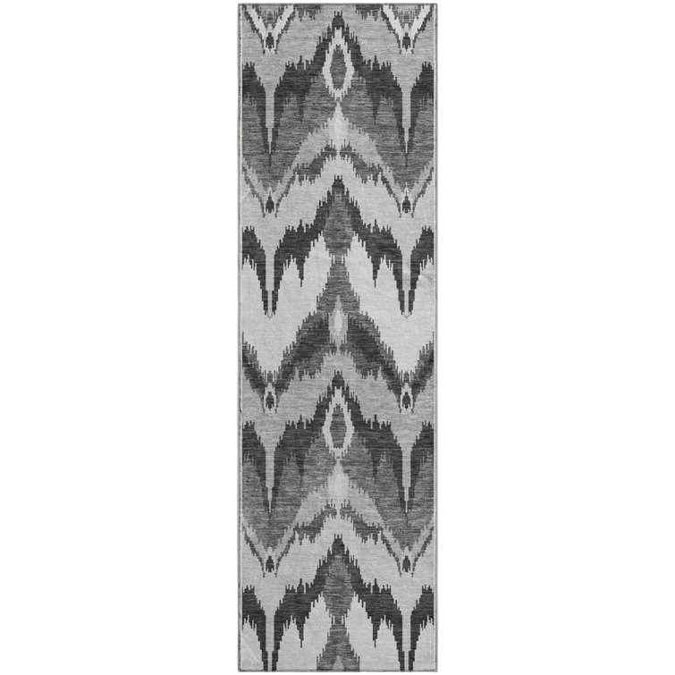Premium Machine Washable Prisco Gray Rug