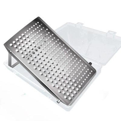 Ensemble de râpes à fromage en acier inoxydable, avec étui de rangement, brosse de nettoyage et gants de protection, râpe à usages multiples pour le fromage, le gingembre, les pommes de terre et les légumes