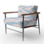 Chaise d'appoint abstraite - fauteuil Coastline-1864361798