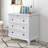 3-Drawer Storage Wood Cabinet, End Table With Pull Out Tray, Easy Assembly-762562833