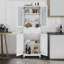 Armoire à linge Nadira