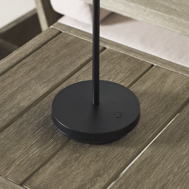 Tepa Accent Rechargeable Table Lamp, Black